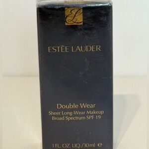 Estée Lauder Double Wear Sheer Long Wear makeup 6W1 Sandalwood New Sealed